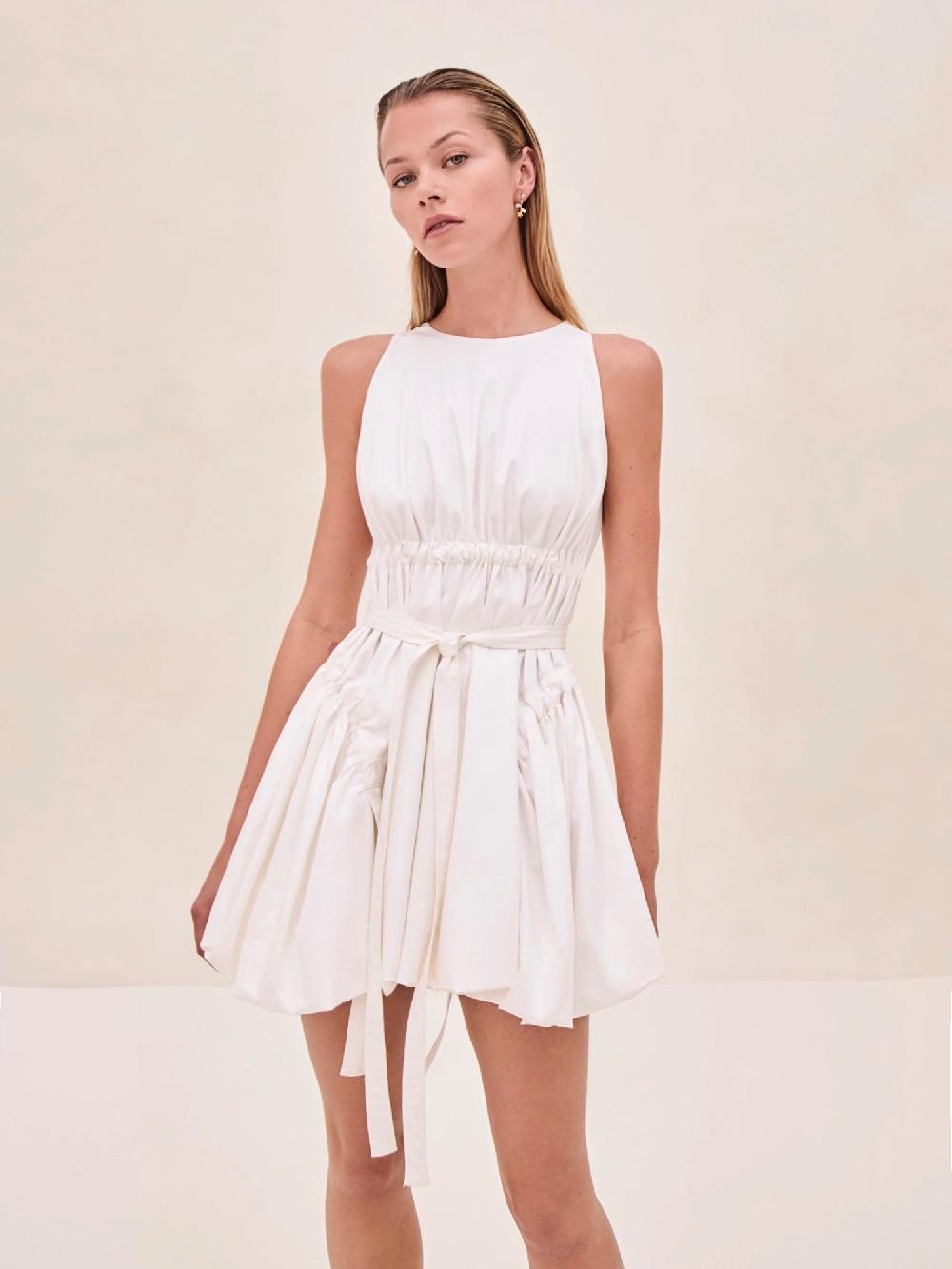 Alexis Lidiane Dress WHITE
