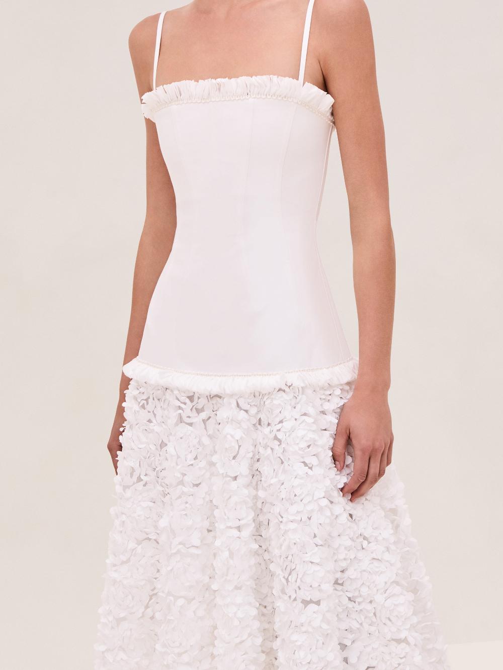 Alexis Maitland Dress WHITE FLOWER