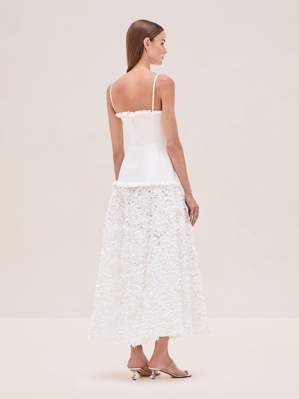 Alexis Maitland Dress WHITE FLOWER