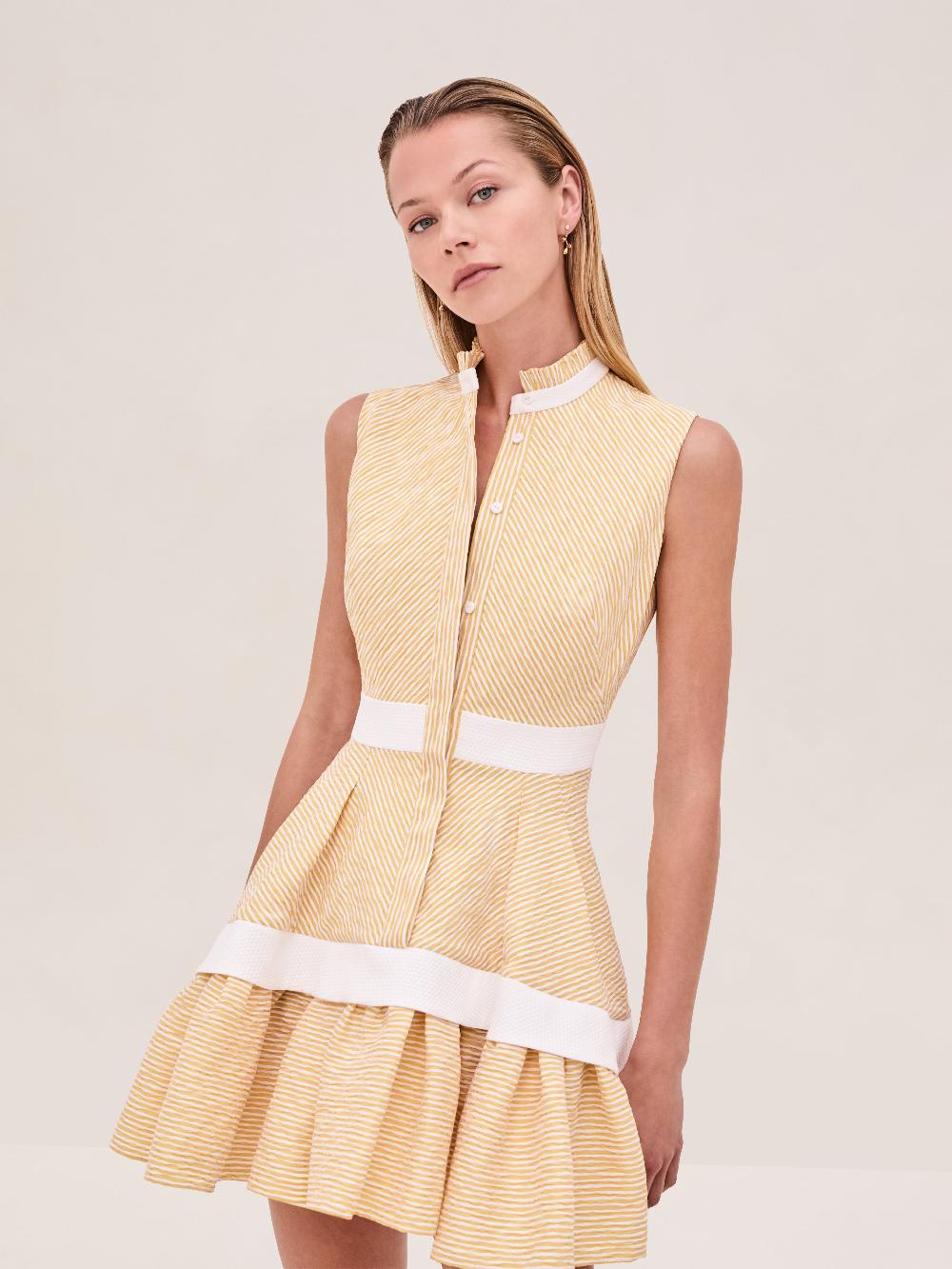 Alexis Natacha Dress YELLOW STRIPE