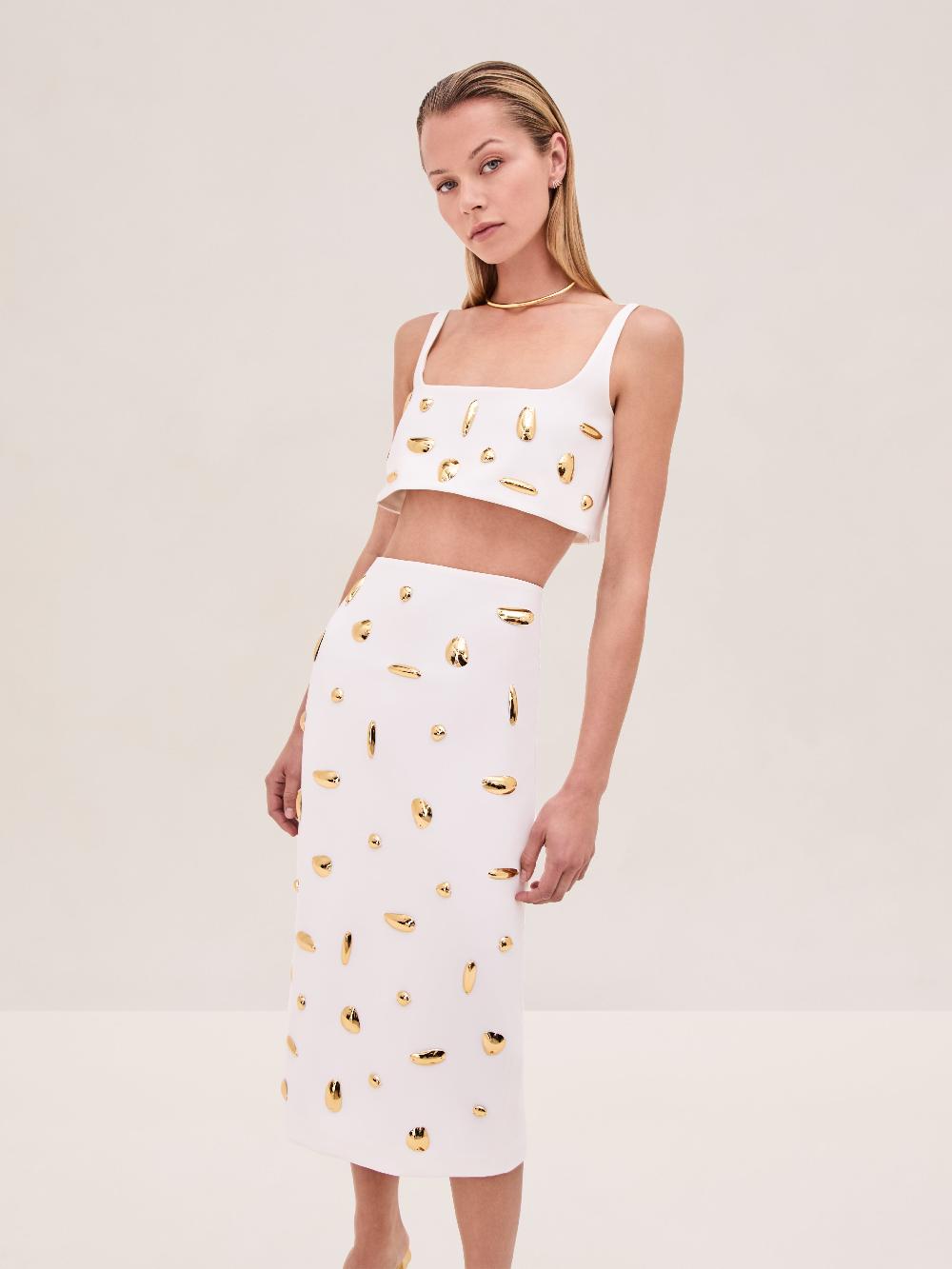 Alexis Pamila Skirt WHITE