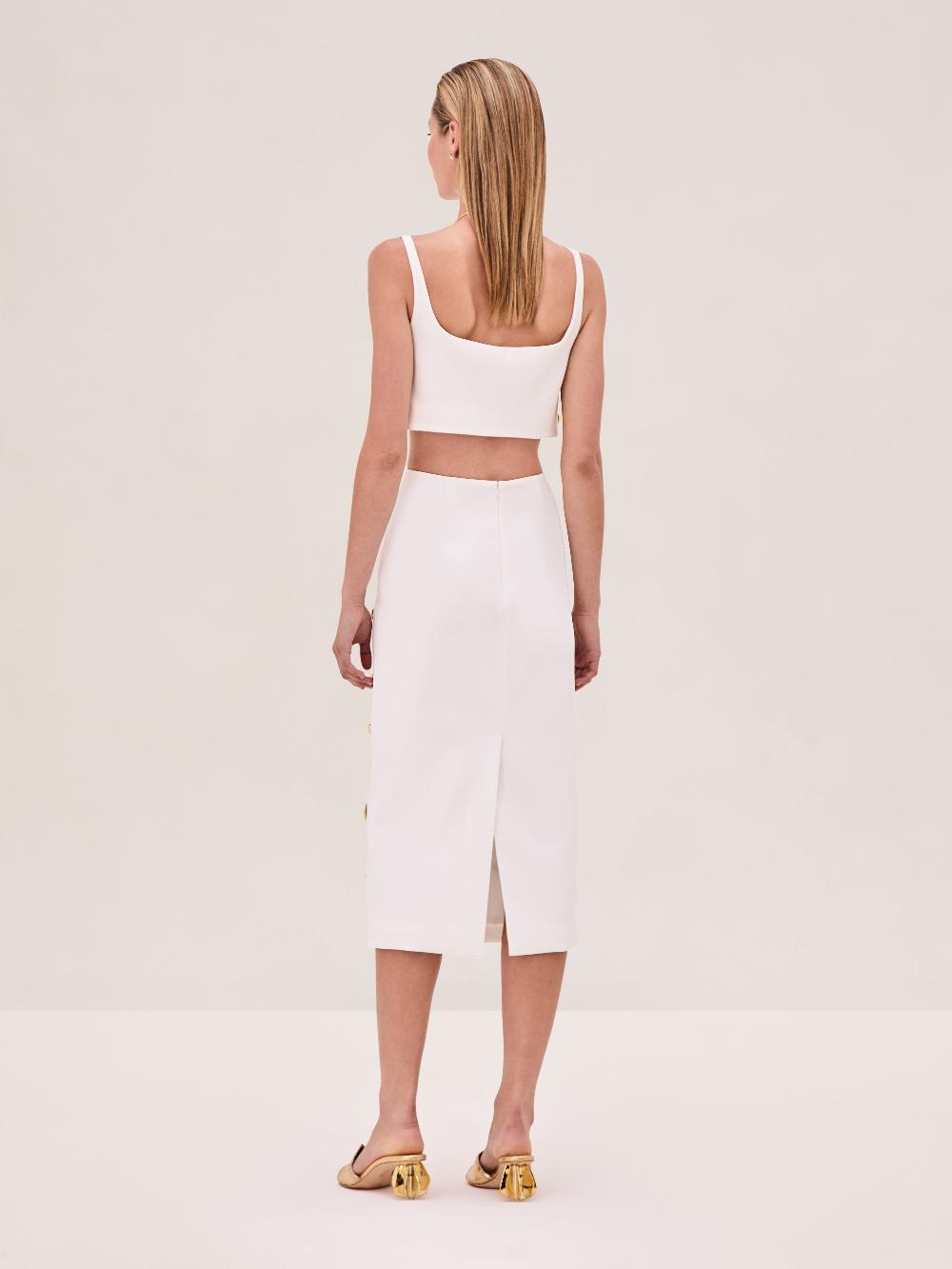 Alexis Pamila Skirt WHITE