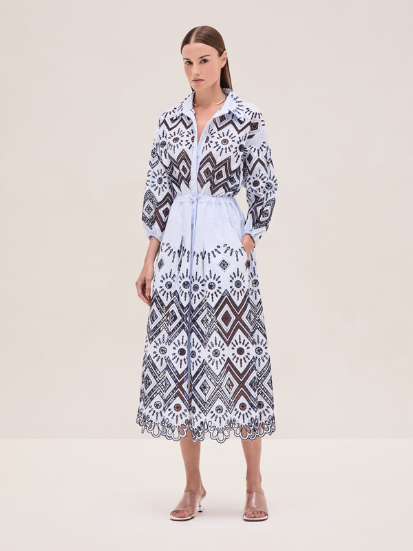 alexis Portello Dress BLUE