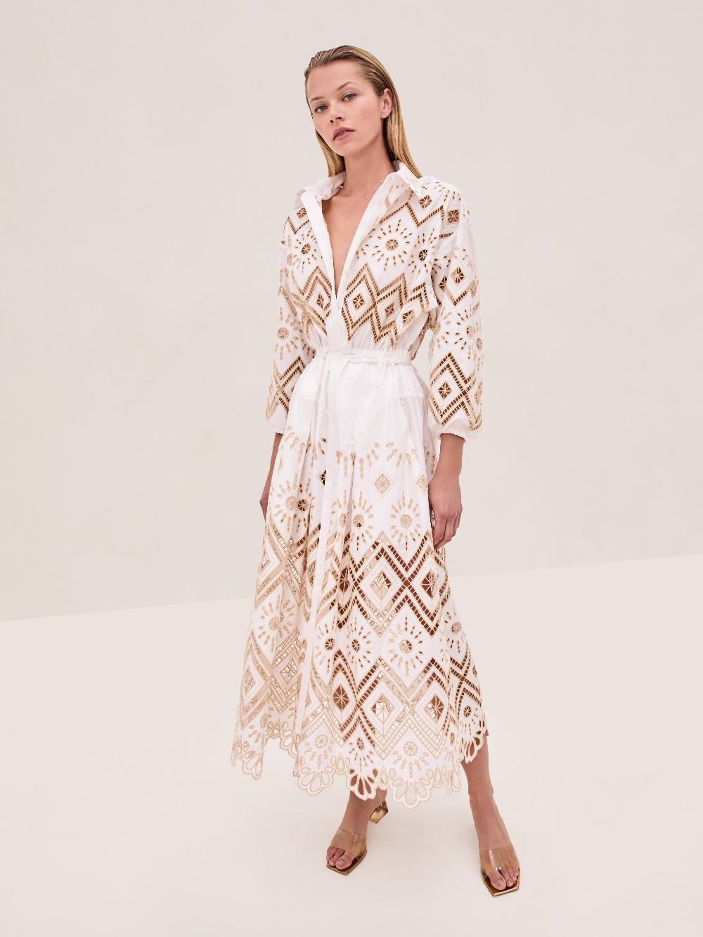 Alexis Portello Dress WHITE
