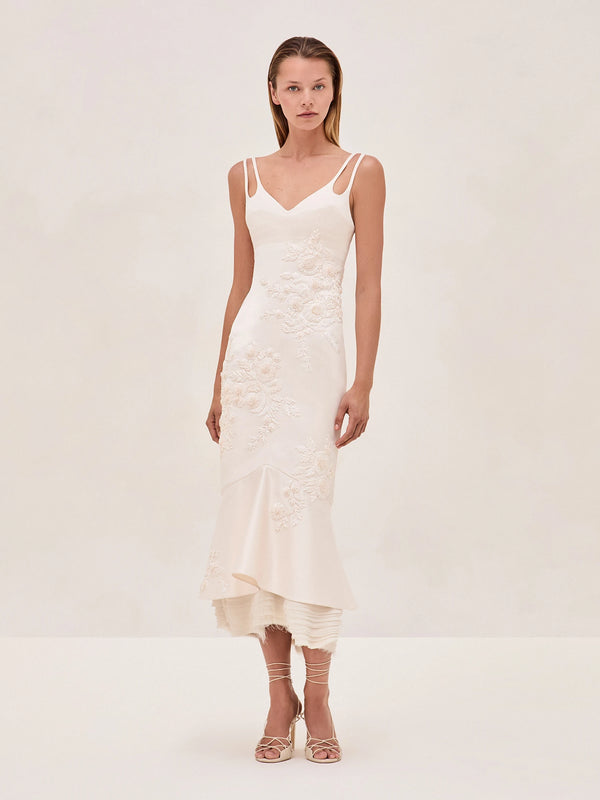 alexis Raquel Dress OFF WHITE