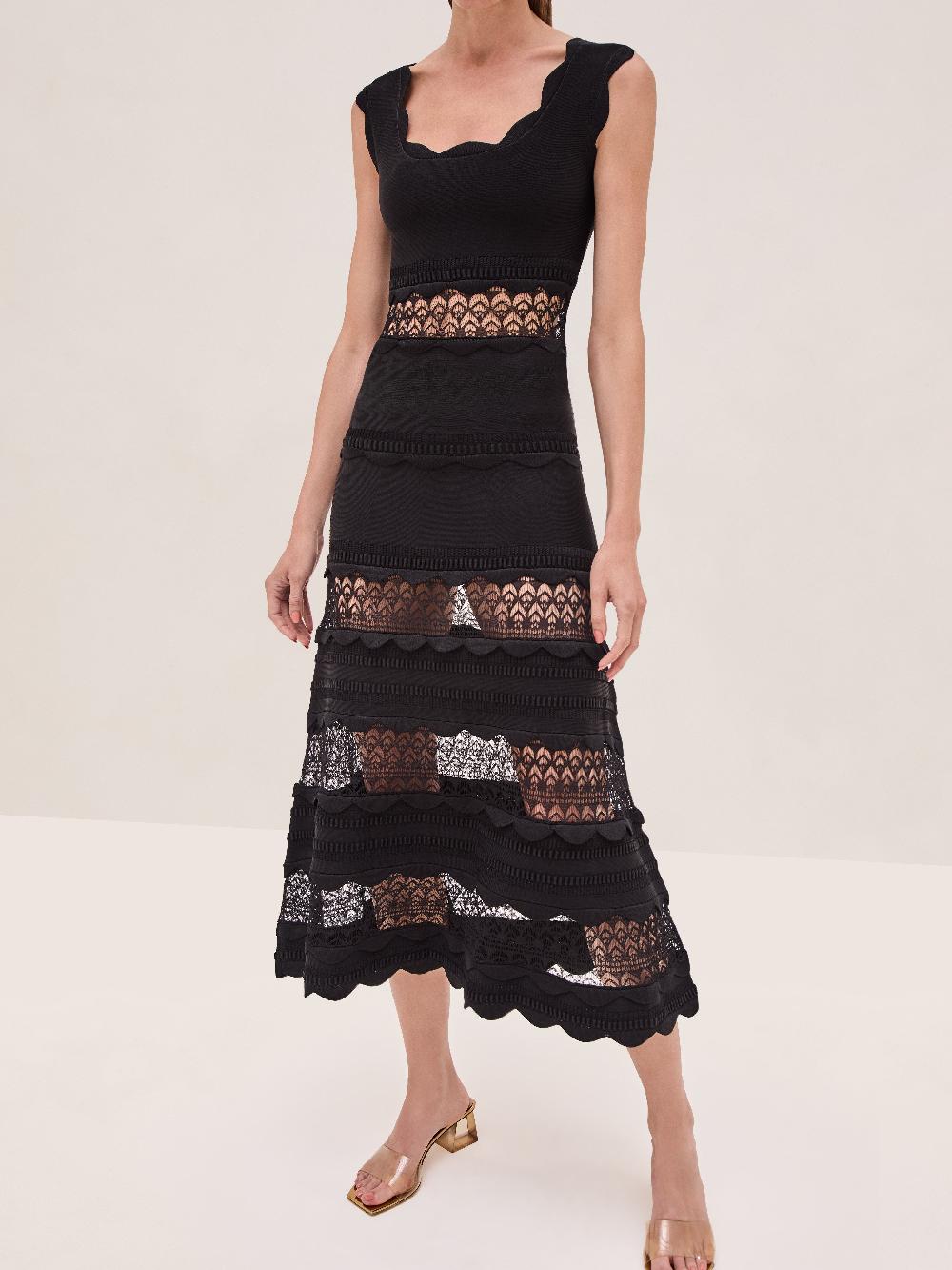 Alexis Saundra Dress BLACK