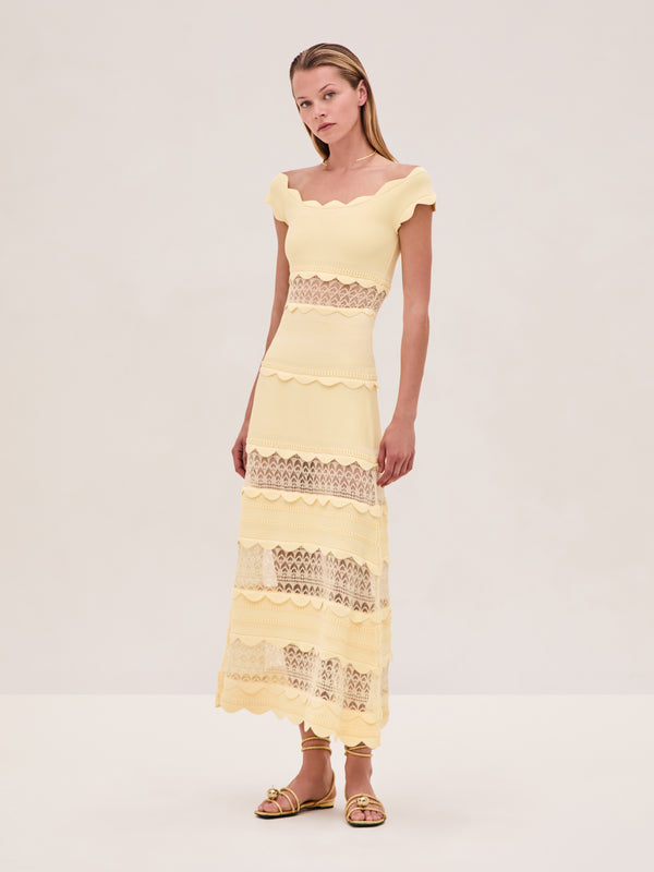 alexis Saundra Dress BUTTERCREAM