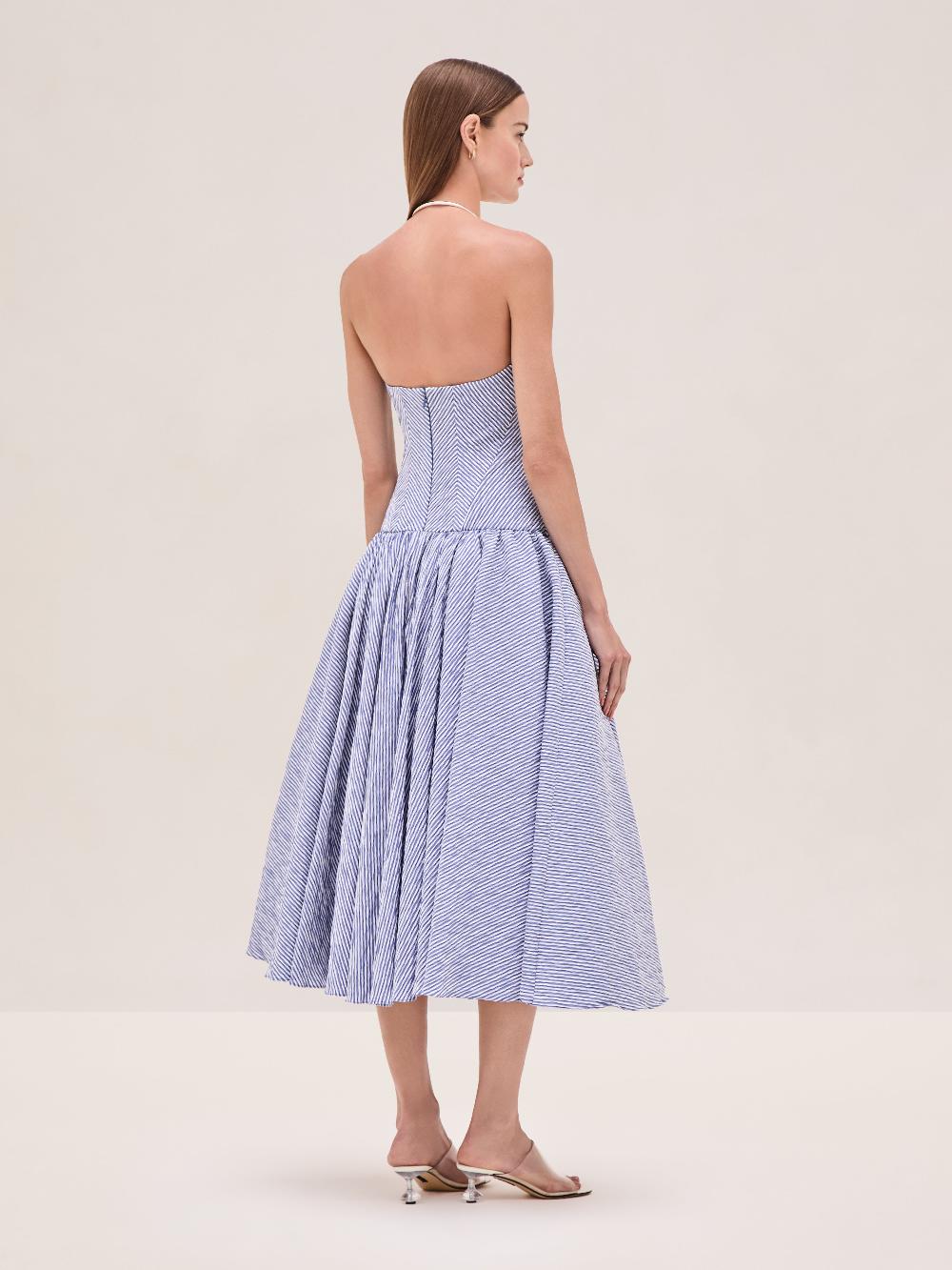Alexis Summers Dress BLUE STRIPE