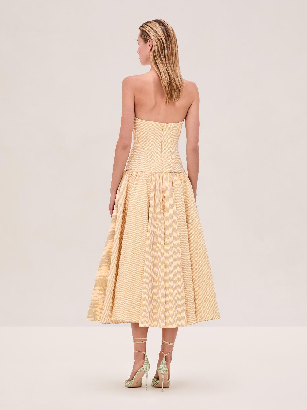 Alexis Summers Dress YELLOW STRIPE