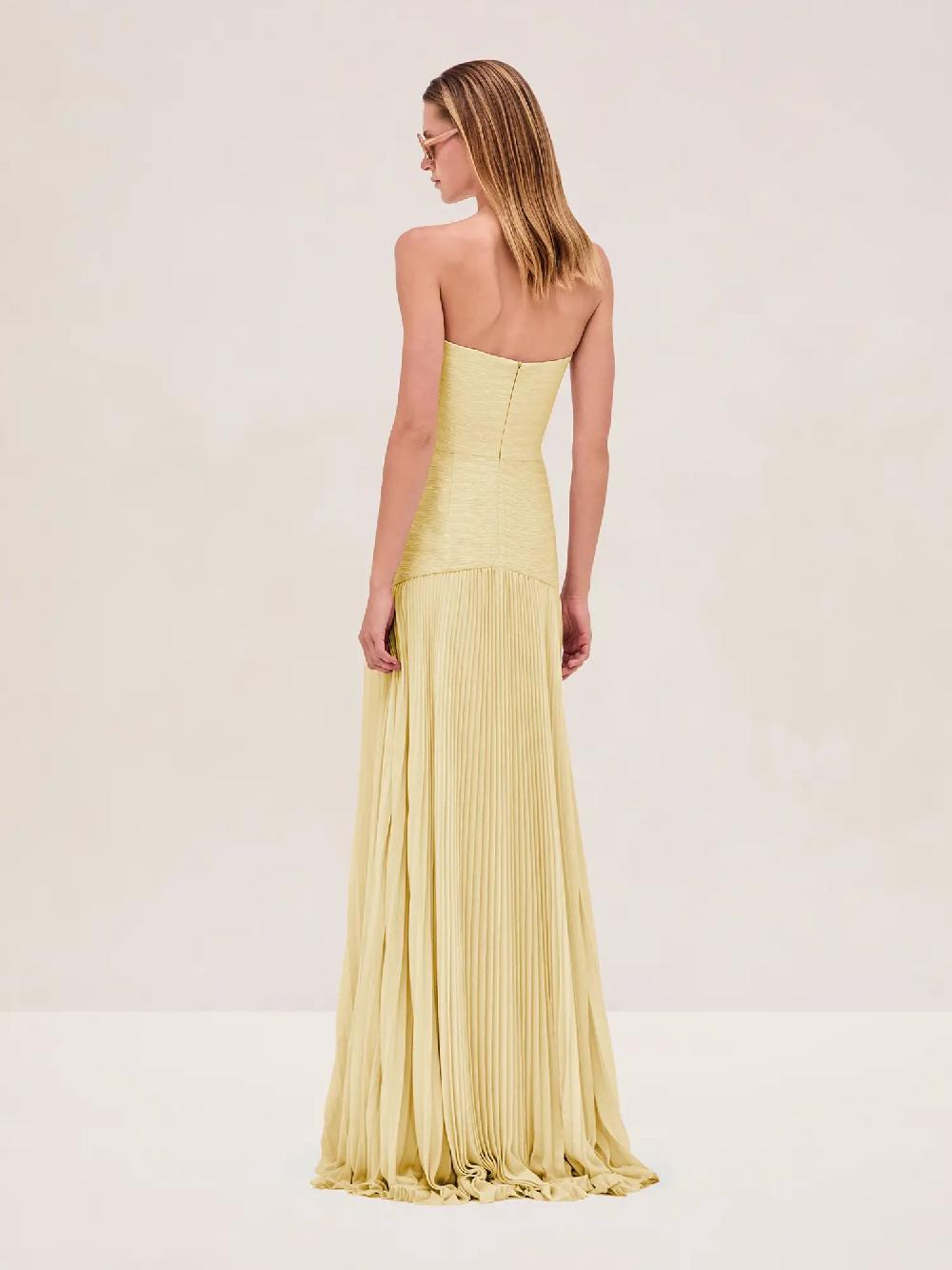 Alexis Sunniva Dress Yellow