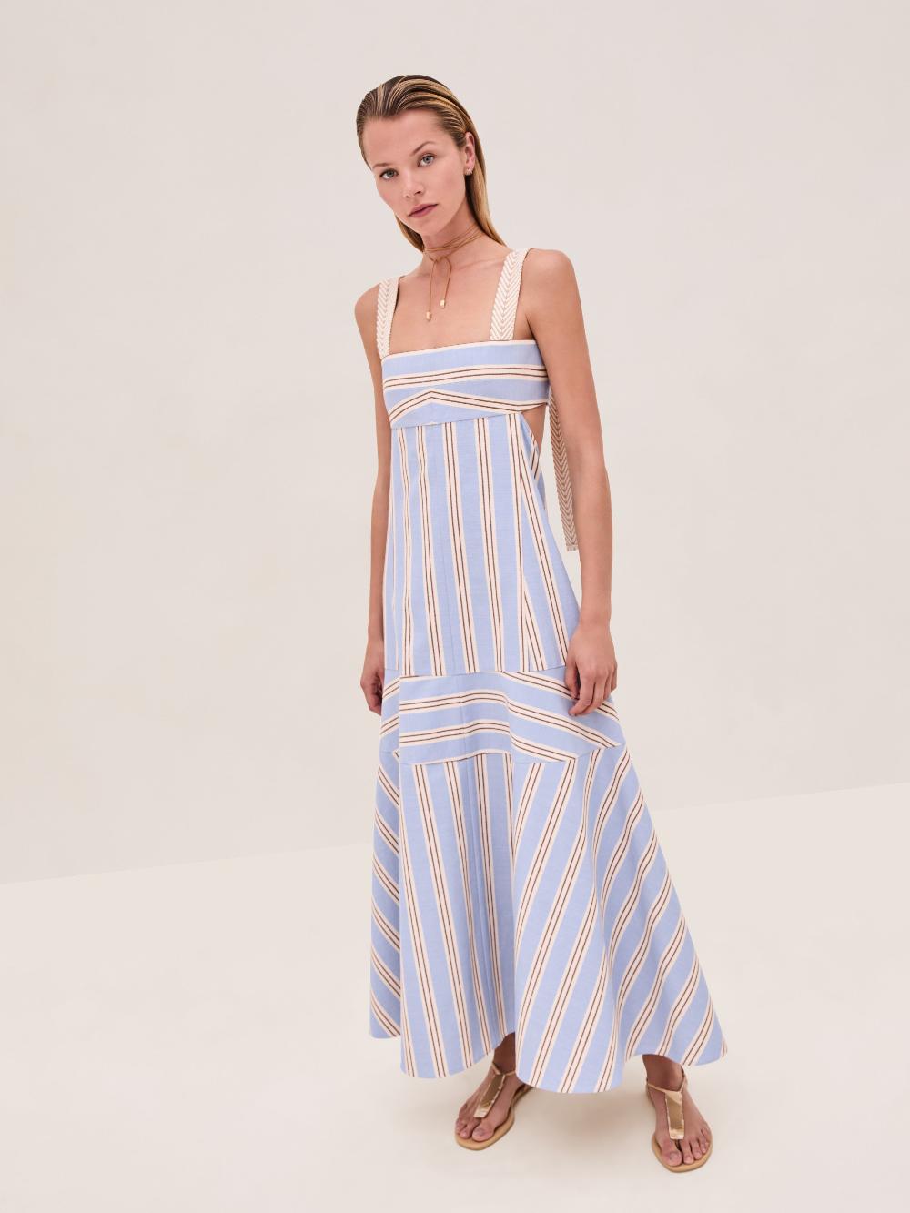Alexis Talette Dress HAVANA STRIPE