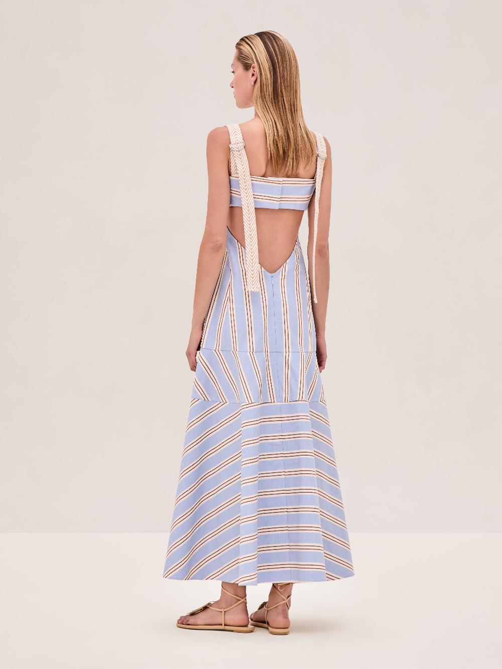 Alexis Talette Dress HAVANA STRIPE