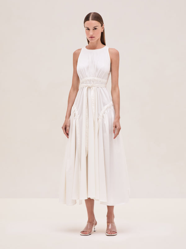 alexis Versaille Dress WHITE