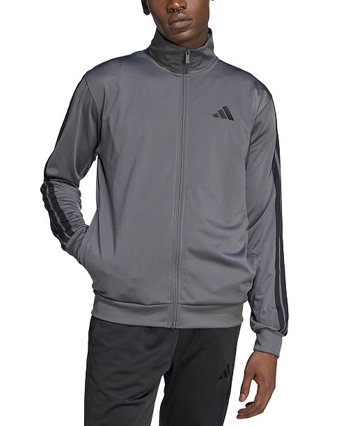 alfani adidas Men's 3 Stripes Tricot Regular Track Top Men's Fashion & Accessories