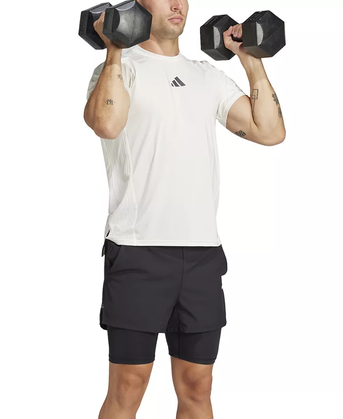 Adidas Men's Gym 2-in-1 7" Shorts Men's Fashion & Accessories