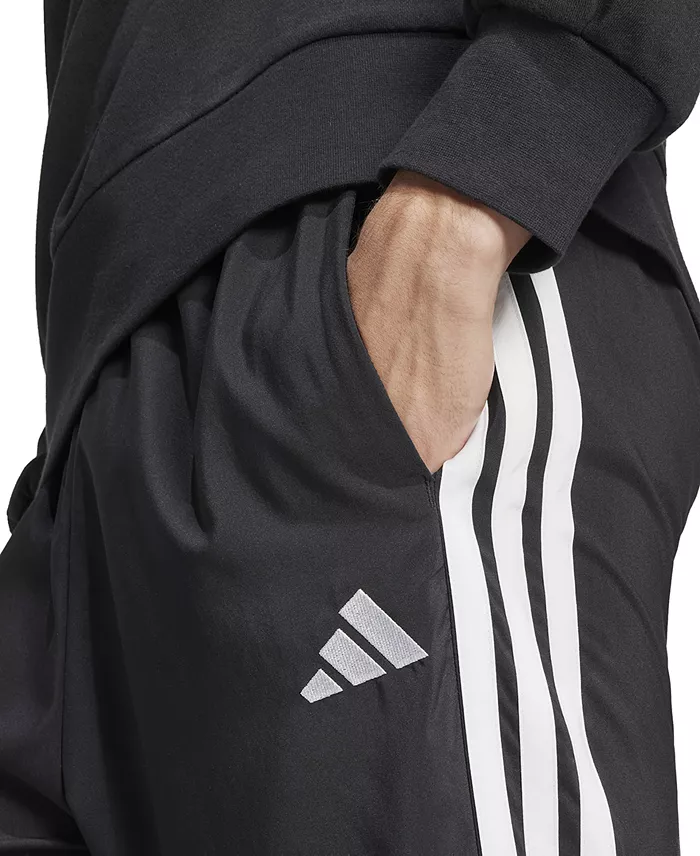 Alfani Adidas Men's Stanford Essential Three-Stripes Open Hem Track Pants Men's Fashion & Accessories