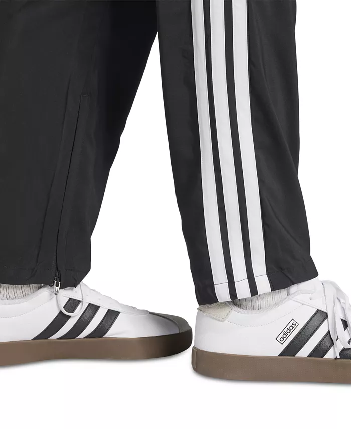 Alfani Adidas Men's Stanford Essential Three-Stripes Open Hem Track Pants Men's Fashion & Accessories