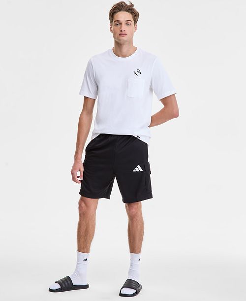 adidas Men's Three-Stripes Tiro 9" Cargo Shorts Men's Fashion & Accessories