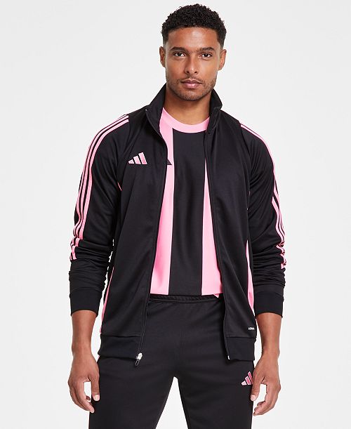 alfani adidas Men's Tiro 24 Slim-Fit Performance 3-Stripes Track Jacket Men's Fashion & Accessories