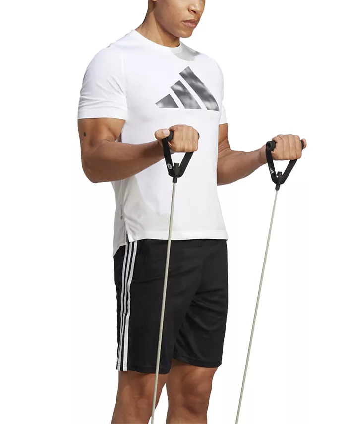 Alfani Adidas Men's Train Essentials Classic-Fit AEROREADY 3-Stripes 10" Training Shorts Men's Fashion & Accessories