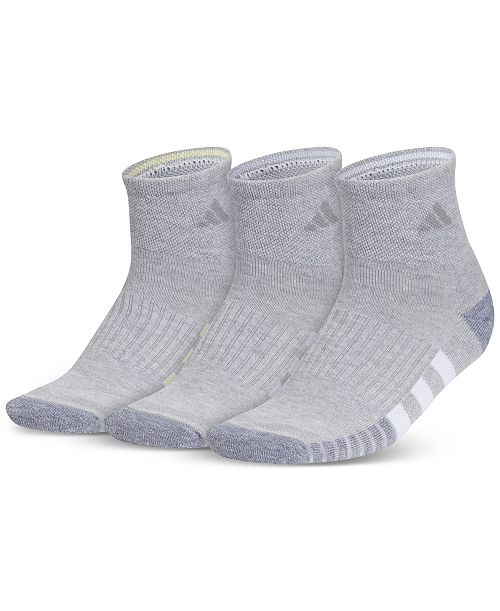 alfani adidas Women's 3-Pk. Cushioned 3.0 Quarter Socks 5159152A Women's Fashion Shoes & Accessories