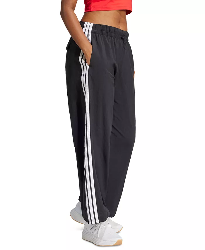 Alfani Adidas Women's Three Stripe Parachute Pants Women's Fashion Shoes & Accessories