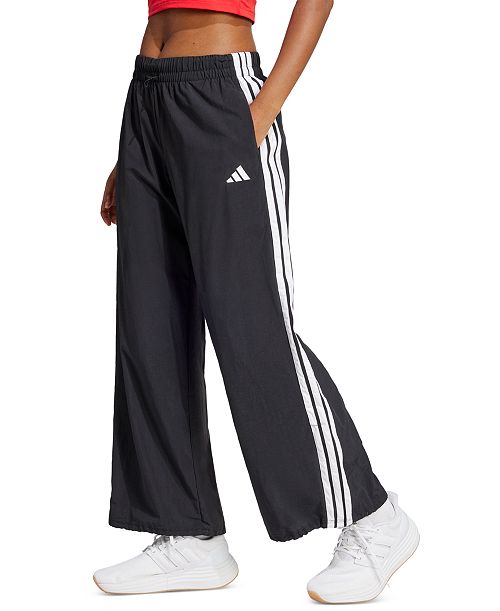 alfani adidas Women's Three Stripe Parachute Pants Women's Fashion Shoes & Accessories