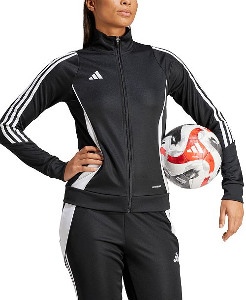 alfani adidas Women's Tiro 24 Zip-Up Track Jacket Women's Fashion Shoes & Accessories