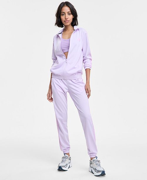 alfani adidas Women's Tricot 3-Stripes Track Jacket & Pants Women's Fashion Shoes & Accessories