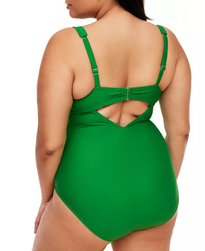 Alfani Adore Me Evangeline Women's Plus-Size Swimwear One Piece Swimsuit Women's Fashion Shoes & Accessories