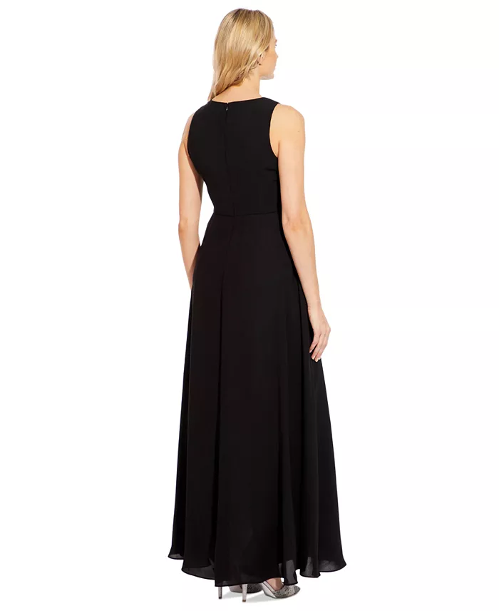 Alfani Adrianna Papell Colorblocked Overlay Jumpsuit Women's Fashion Shoes & Accessories