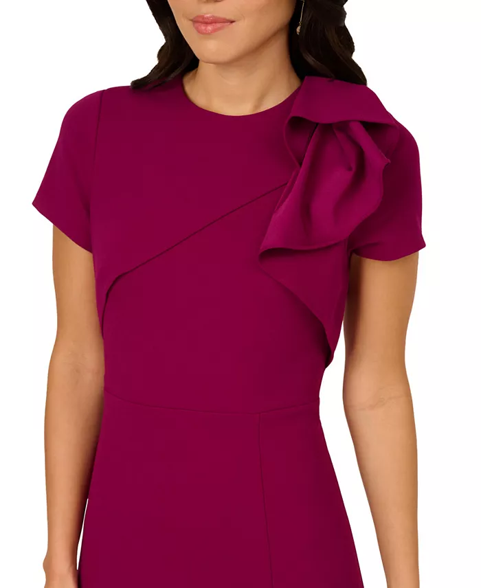 Alfani Adrianna Papell Women's Elbow-Sleeve A-Line Dress Women's Fashion Shoes & Accessories