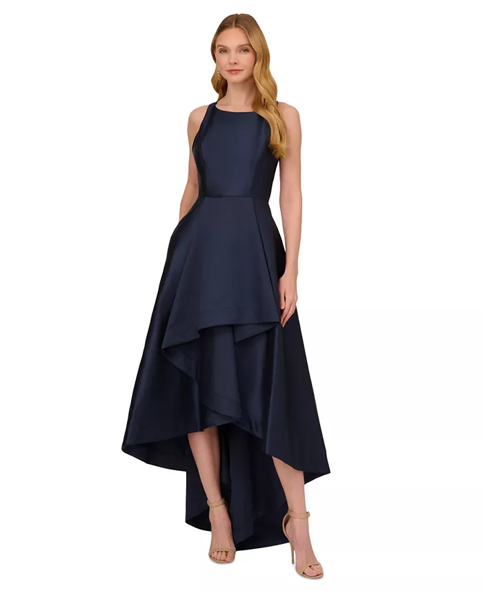 Alfani Adrianna Papell Women's High-Low Mikado Sleeveless Gown Women's Fashion Shoes & Accessories