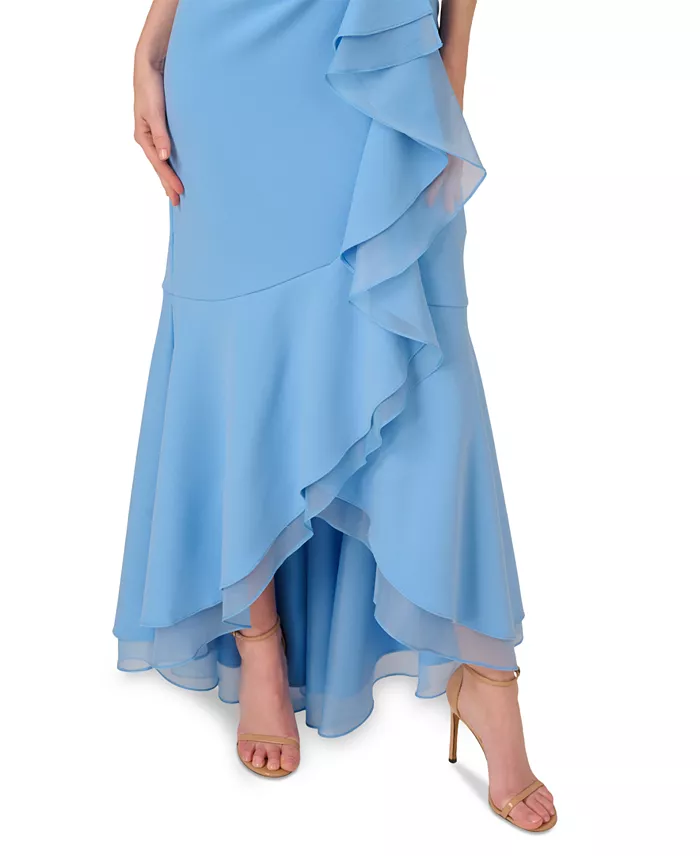 Alfani Adrianna Papell Women's Organza Crepe High-Low Gown Women's Fashion Shoes & Accessories