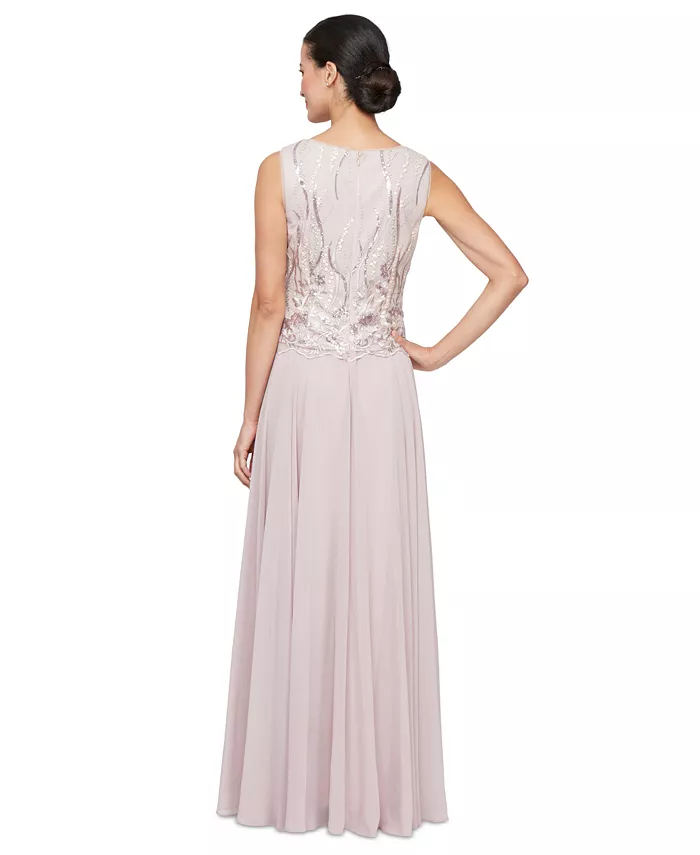 Alfani Alex Evenings Alex Evening Women's 2-Pc. Embroidered Jacket & Gown Set Women's Fashion Shoes & Accessories