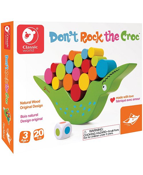 alfani FoxMind Games Don't Rock the Croc All Toys