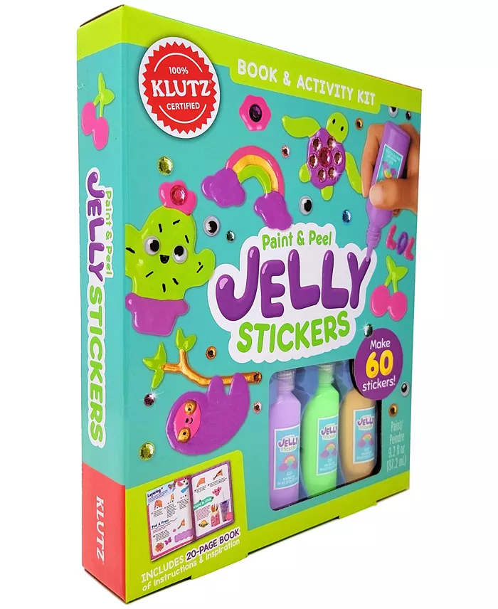 Alfani Klutz Paint Peel Jelly Stickers All Toys