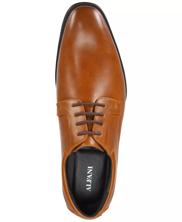 Alfani Alfani Men's Andrew Plain Toe Derbys Created For Macy's Men's Shoes