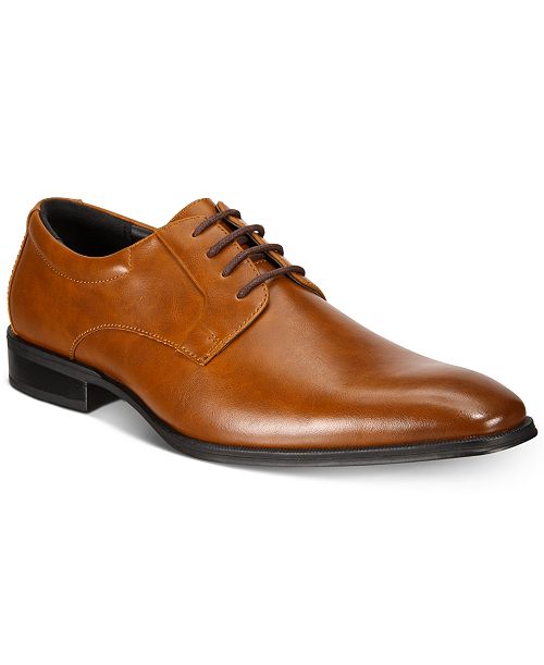 alfani Alfani Men's Andrew Plain Toe Derbys Created for Macy's Men's Shoes