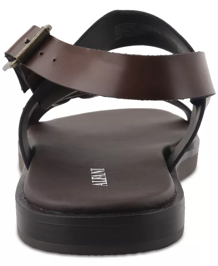 Alfani Men's Enzo Buckled-Strap Sandals Created For Macy's Men's Shoes