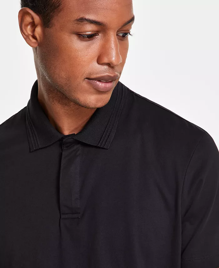 Alfani Alfani Men's Regular-Fit Mercerized Polo Shirt Created For Macy's Men's Fashion & Accessories