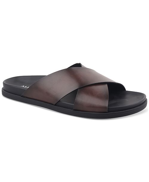 alfani Alfani Men's Wallace Banded Sandals Exclusively at Macy's Men's Shoes