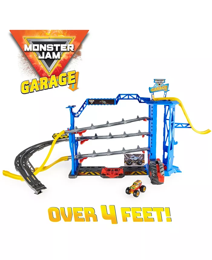 Alfani Monster Jam Garage Playset & Storage All Toys