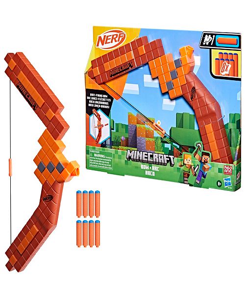 alfani Nerf Minecraft Bow Dart Blaster All Toys