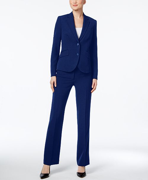 alfani Anne Klein Missy & Petite Executive Collection 3-Pc. Pants and Skirt Suit Set Created for Macy's Women's Fashion Shoes & Accessories