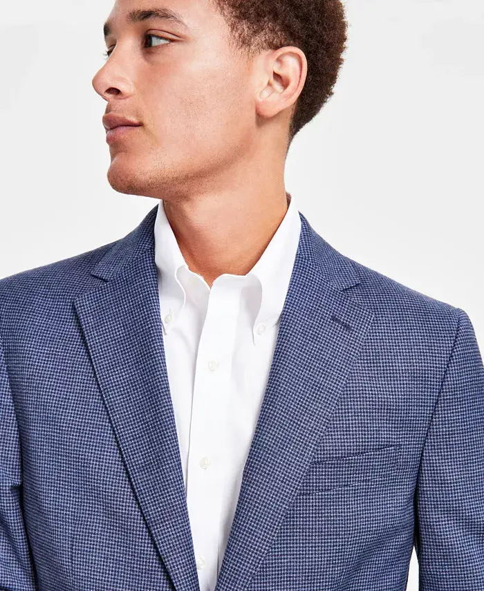 Alfani B By Brooks Brothers Men's Classic Fit Wool Blend Sport Coat Men's Fashion & Accessories