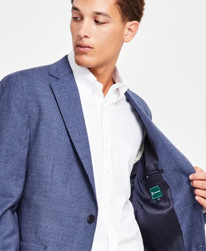Alfani B By Brooks Brothers Men's Classic Fit Wool Blend Sport Coat Men's Fashion & Accessories