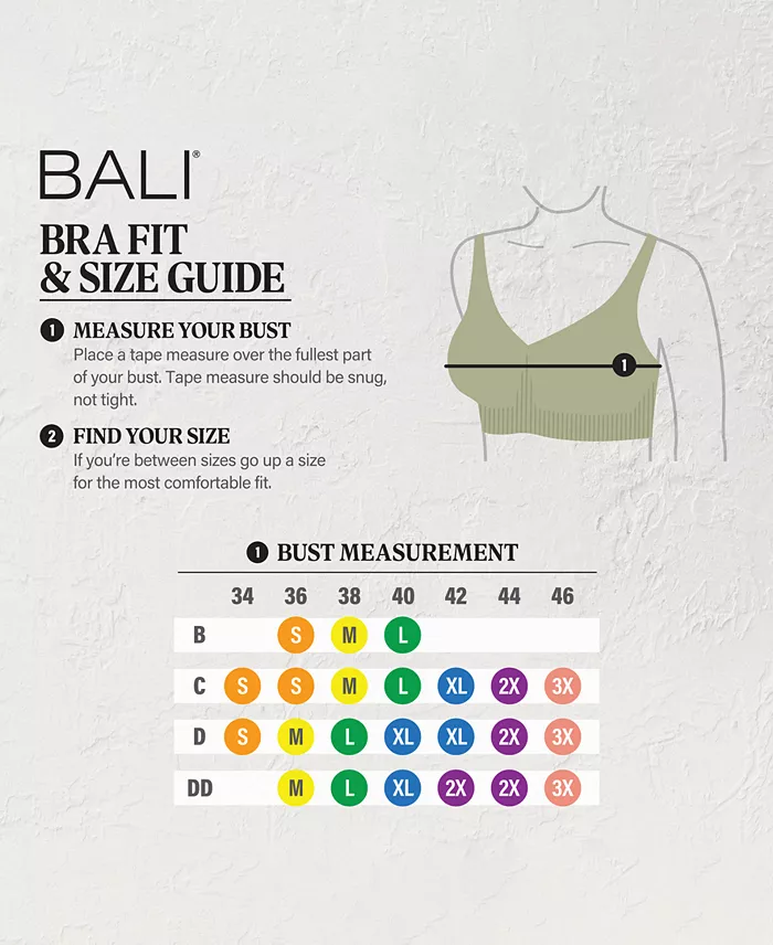Alfani Bali One Smooth U Wireless Bralette DFBRAL Women's Fashion Shoes & Accessories
