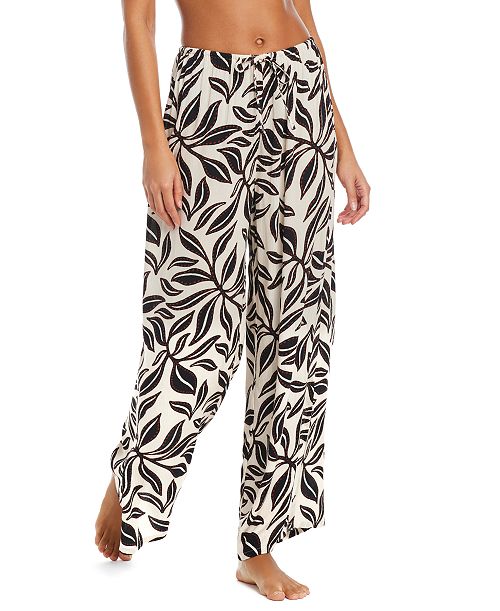 alfani Bar III Women's Resort Daze Drawstring Pants Swim Cover-Up Exclusively at Macy's Women's Fashion Shoes & Accessories