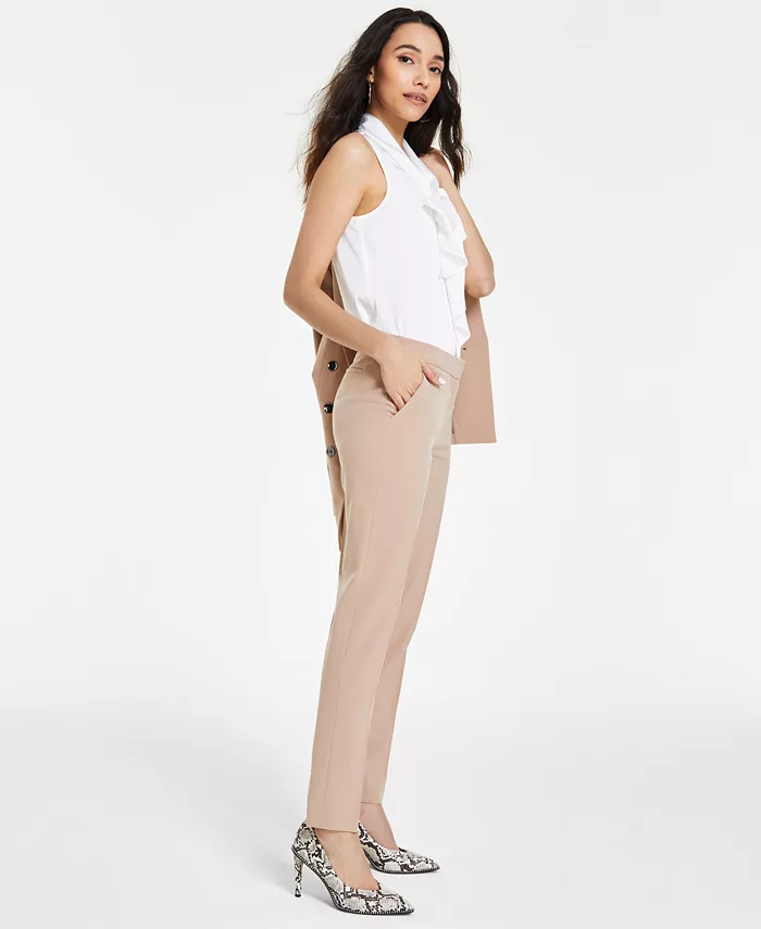 Alfani Bar III Women's Straight-Leg Dress Pants Created For Macy's Women's Fashion Shoes & Accessories